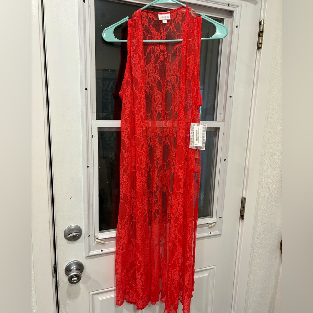 Lularoe Women’s Size Small Lace Joy Vest